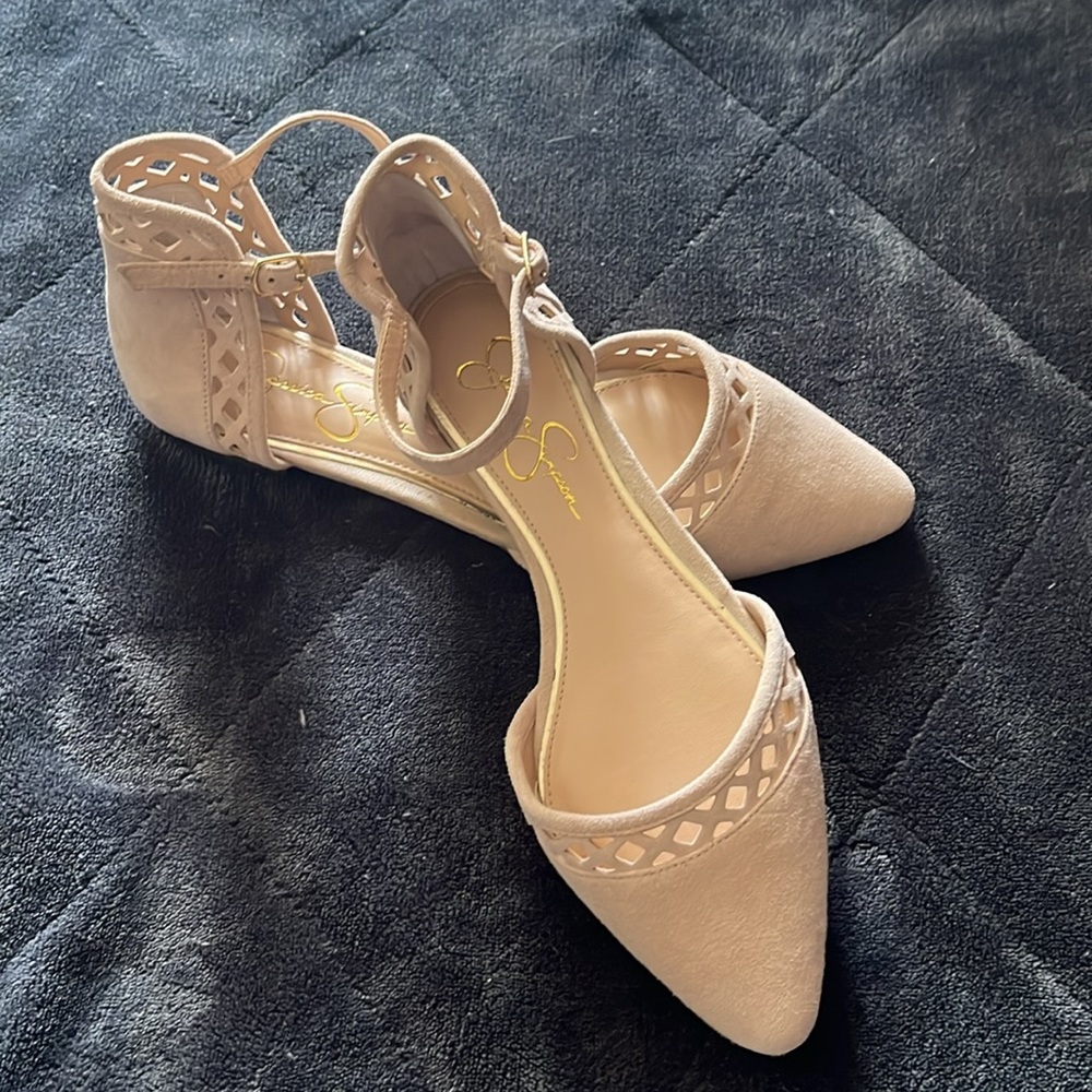 Jessica Simpson Suede Dress Sandals